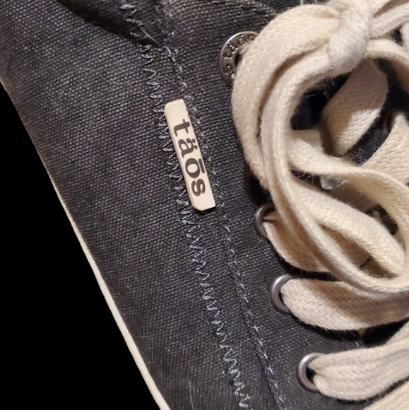 Taos Women's Star Canvas Sneaker Charcoal Wash 8 M - Picture 8 of 9